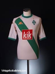 The largely grey design features a print of photography of the city of bremen, including of the weserstadion ground. 2004 05 Werder Bremen Away Shirt L For Sale