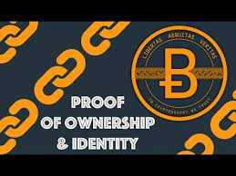 Cryptocurrency cannot be requisitioned by traditional means. Proof Of Ownership Identity Blockchain Cryptocurrency Bitcoin Ethereum Youtube