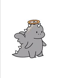 Dino biru adalah salah satu karakter dalam video animasi singkat yang kini bertebaran di tiktok. Gambar Dinosaurus Kartun Yang Lagi Viral Hitam Gambar Wallpaper Foto