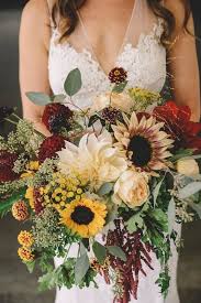Sunflower wedding bouquets are bright and cheerful and so popular among brides. 56 Ideas To Incorporate Sunflowers Into Your Big Day Weddingomania