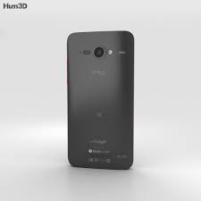 HTC J Butterfly Black 3D model ...