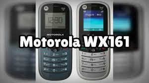 Photos of the Motorola WX161