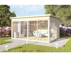 Blockbohlenhaus She Shed Mit Fussboden Und Schiebetur 418 X 332 Cm Natur Blockbohlenhaus F In 2020 Blockbohlenhaus Blockbohlen Gartenhaus Schuppen Ideen