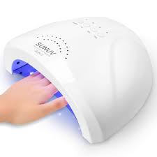 Amazon Com Uv Led Nail Lamp Sunuv Gel Nail Light For Nail Polish 48w Uv Dryer With 3 Timers Sunone Beauty