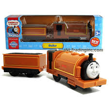 Hit Toy Thomas And Friends Trackmaster Motorized Railway 2 Pack Train Set Duke The Brown Gauge Tender Engine With Coal Loaded Car Thomas And Friends Thomas The Train Toys Thomas