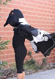 Fancy Dress Bird Costume For Kids The Magpie Handmade Children S Costume By Sparrowandbcostumery Halloween Costumes For Kids Childrens Costumes Mens Halloween Costumes