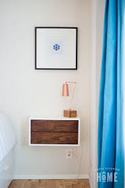 These sleek, modern floating nightstands will elevate your small space and reduce clutter. 21 Diy Floating Nightstands Floating Shelf Nightstand Ideas
