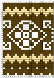 Fair Isle Double Knit Scarf Loom Knit Central