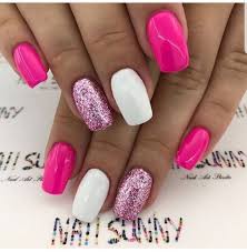 Vacation Nails With Images Vacation Nails Pink Nails