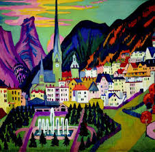 Street, dresden emphasizes the dynamism of urban life in germany in the early twentieth century, depicting the swirling crowds and electric lights of the modern city.; Kunstler Werke Von Ernst Ludwig Kirchner Bilder Fotos Welt
