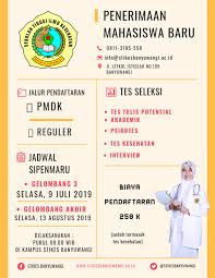 Kemarin saya masuk stikes juga melalui test, sebelum dftr memang test tinggi badan itu perlu, jika lolos baru bisa dftr, setelah test lulus baru boleh tes kesehatan saya juga dari smk jurusan. Tes Masuk Stikes
