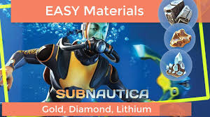 You'll need a little bit of strength and a lot of dexterity. Subnautica Easy Gold Diamonds And Lithium Youtube