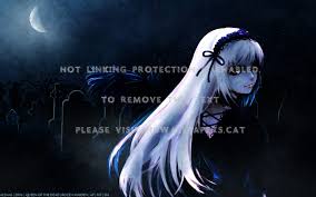 So by dark, what i mean is: Suigintou Graveyard Gothic Anime Girl Dark