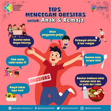 Tips Mencegah Obesitas Untuk Anak Dan Remaja Direktorat P2ptm