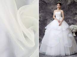 List Of The Trendiest Wedding Dress Material And Fabrics Wedding Dress Material Wedding Dress Fabrics Silk Wedding Gown