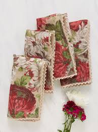 · wedding florists · burlington, vt. Ava Linen Napkin Set Of 4 Kitchen Table Linens Napkins Beautiful Designs By April Cornell
