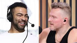 Pat McAfee Celebrates 'LDS Thursday' With Former BYU LB