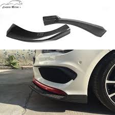 For Mercedes Cla W117 Cla250 Cla45 Amg Carbon Fiber Front Bumper Lid Splitter
