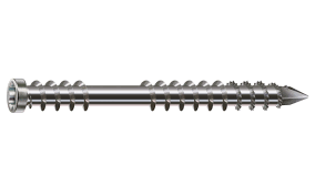 Trim head stainless steel deck screws. Spax Stainless Steel Decking Screw Kit Screwfix Decking Screws