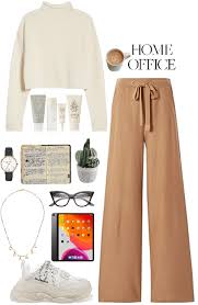 Home Office Outfit Shoplook Workwear Home Office Style Trend Shoplook Polyvore Fashio In 2020 Office Outfits Office Outfits Women Casual Office Casual Outfit