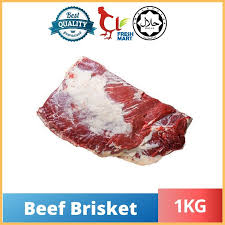Pasar tani sells only fresh unfrozen meat, so it's best to get in wet market rather than supermarket. Beef Brisket Daging Dada 900g 1000g