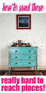 You should remove all cabinet hardware before you do so and set the hardware safely aside where it won't get lost. The Secret To Sanding Hard To Reach Places You Ll Never Use Sandpaper Again