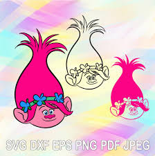 Free Free 241 Princess Poppy Trolls Svg SVG PNG EPS DXF File