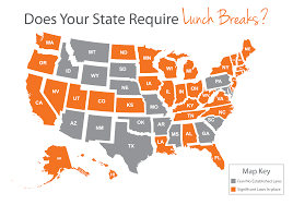 Lunch Break Laws By State State Laws On Breaks Paycor