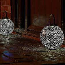 Solar Powered Damasque Solar Lantern Freemans Solar Lanterns Garden Lanterns Lanterns Decor