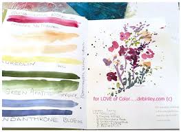For Love Of Color Color Art Basics Flower Painting