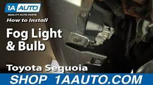 The strength of the bulb is h10. How To Replace Fog Driving Light 01 07 Toyota Sequoia Youtube