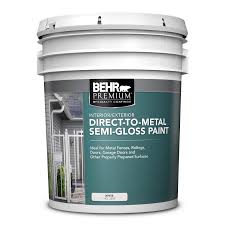 As to the color, there are standard decorator whites and other whites tinted to go with a certain palette. Direct To Metal Semi Gloss Paint Behr Premium Behr Pro