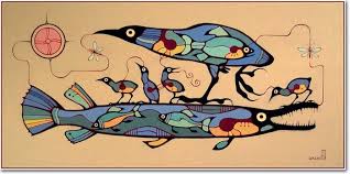 Art 3000 Picture C Woodland Pic34 998x498 Woodland Art Native American Art Indigenous Art