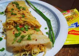 Maggi noodles special masala dosa(street style) Recipe by Anitha (Annie) -  Cookpad