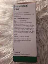 يتم تناول ملعقة كبيرة بمعدل 3 مرات في اليوم كل 8 ساعات كجرعة معتادة. Bronchicum Elixir 100 Ml