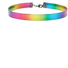 Forever21 Faux Leather Rainbow Choker 4 90 Liked On Polyvore Featuring Jewelry Necklaces Forever 21 Vegan Jewelr Jewelry Choker Rainbow Jewelry Chokers