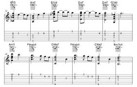 Jazz Guitar Lessons Moon River Chord Melody Rhythm