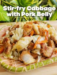 Stir Fried Pork with Cabbage: A Delectable Dish