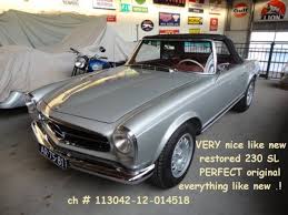 1965 Mercedes Benz 230sl Very Nice Like New Restored 230 Sl Perfect Like Original Everything Like New Dutch Registration Bi Classic Cars Mercedes Classic