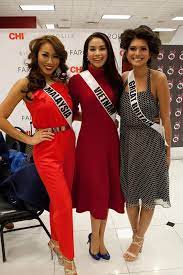 Miss universe malaysia 2020 francisca james shared an inspiring guide on cultivating resilience to empower and guide young girls and women to understand how important miss universe malaysia 2015 ( miss malaysia universe 2015 ) contestants , finalists, candidates, candidatas, delegates. Miss Universe Vanessa Kumares Miss Universe Malaysia 2015 Huong Pham Miss Universe Vietnam 2015 And Nena France Miss Universe Great Britain 2015 Pose During Registration Facebook