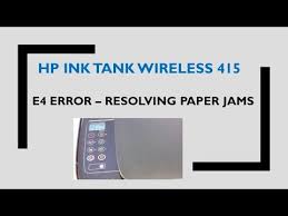 To try another search, please click the button below. Hp Ink Tank Wireless 410 415 418 419 E4 Errors Removing Paper Jams Errors Youtube