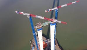 Orban, despre proiectul podului peste dunare intre tulcea si braila: Video Imagini Spectaculoase Cu Podul Peste DunÄre ConstrucÅ£ia Este Aproape De InÄlÅ£imea MaximÄ