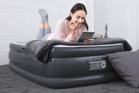 Secondary comfort lock pump silently maintains desired firmness all night. Aerobed Twin 17 Tritech Air Mattress With Built In Ac Pump Walmart Com Walmart Com