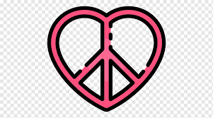 Friedenssymbole Die Herz Symbol Zeichnen Bereich Autor Glauben Png Pngwing