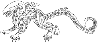 Alien xenomorph aliens aliensvspredator aliencreature xenomorphalien aliencovenant alienvspredator alienaliens xenomorphs. Xenomorph Lineart By Thesquishy0ne On Deviantart