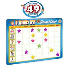 Details About Kids Chart Reward Chores Educational Magnetic Motivational Learn Boy Girl New