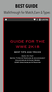 Before starting with the actual guide, you should better know that the online servers of wwe 2k18 have shut down as of june 1, 2019: Guide For Wwe 2k18 For Android Apk Download