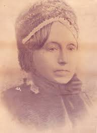 Today's old painting "At Granny's" was painted by Helen Allingham.**