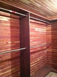 Custom Walk In Cedar Closet For The Basement This One Also Has A Cedar Ceiling Cedar Closet Diy Basement Cedar Lined Closet