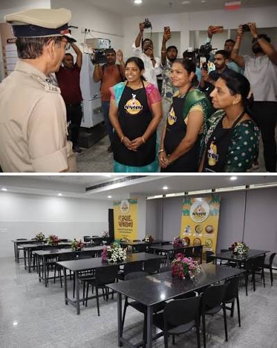 The Ahmedabad Police have taken a novel approach to serving justice—by  serving nutritious meals! The newly launched Mangalam Canteen at the police  commissioner's office is a testament to women's empowerment, providing  healthy